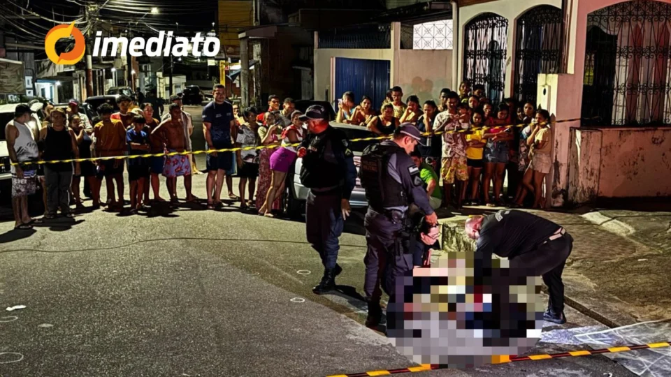 Homem é executado a tiros em via pública no bairro Presidente Vargas, em Manaus