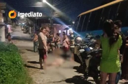 VEJA VÍDEO: homem reage e assaltante é baleado na cabeça durante fuga no bairro Cidade de Deus