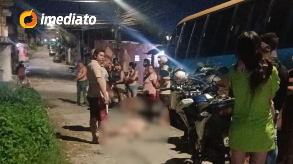 VEJA VÍDEO: homem reage e assaltante é baleado na cabeça durante fuga no bairro Cidade de Deus