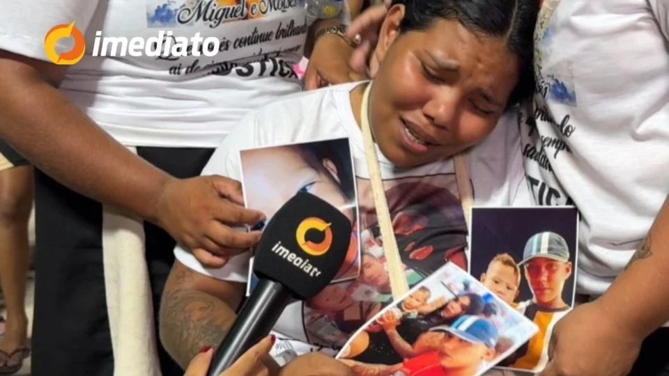 Viúva participa de homenagem ao marido e filho mortos a tiros em ataque brutal no bairro Jorge Teixeira