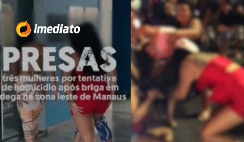 VEJA VÍDEO: suspeitas são presas por agressão que deixou mulher em coma após briga em adega de Manaus