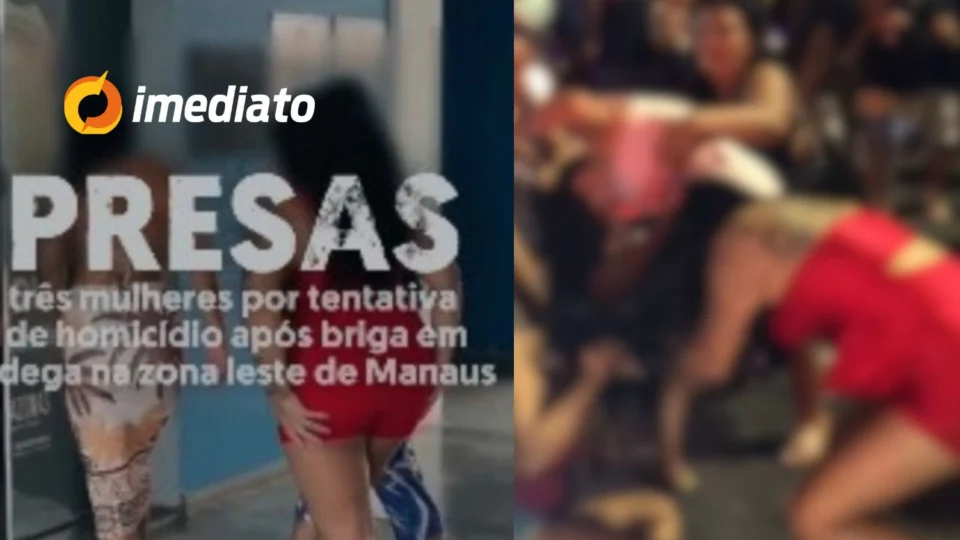 VEJA VÍDEO: suspeitas são presas por agressão que deixou mulher em coma após briga em adega de Manaus