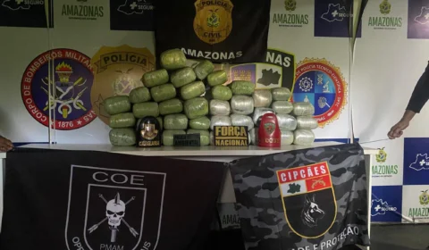 Trio é preso e drogas avaliadas em R$ 3,4 milhões são apreendidas no interior do Amazonas