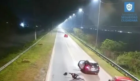 Jovem salta de carro em movimento após motorista de app desviar da rota do GPS