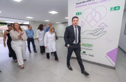 Delegado Péricles participa do lançamento do Observatório do Câncer do Amazonas, financiado com emenda de sua autoria