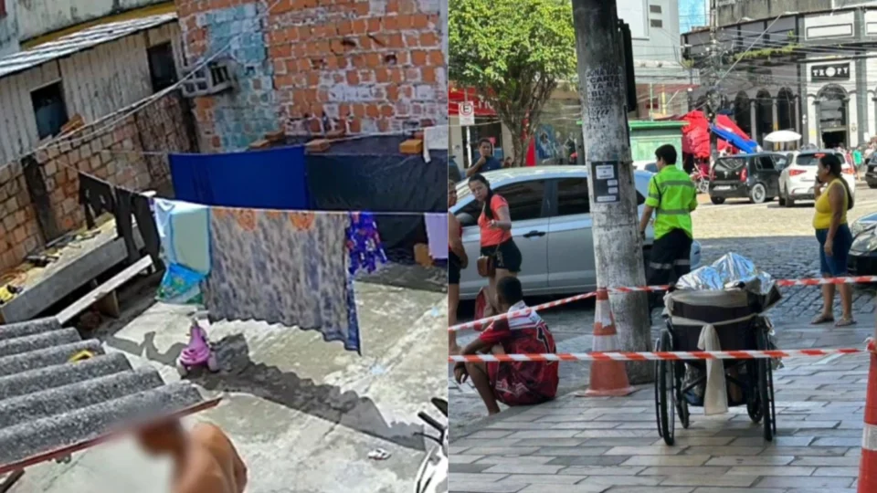 Homem que circulava com o corpo do pai em cadeira de rodas é preso por ameaçar ex-namorada em Manaus