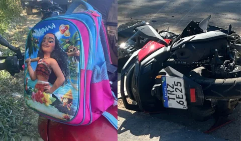 Mãe e filha ficam gravemente feridas após colisão entre caminhão e motocicleta na Avenida Margarita