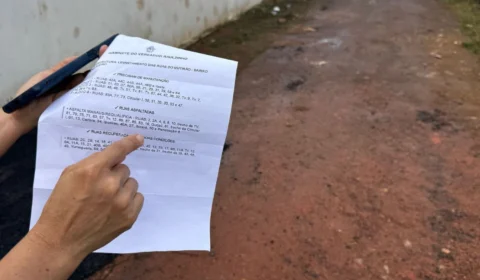 Moradores cobram conclusão de obra após serviço inacabado de asfaltamento da Seminf no Novo Aleixo