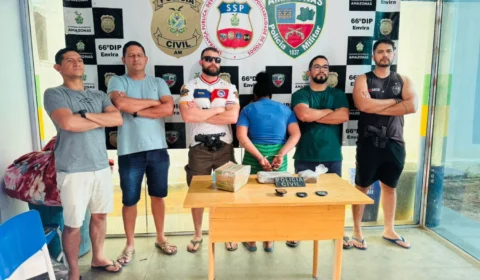 Jovem é presa em Envira ao receber encomenda com drogas enviada do Acre