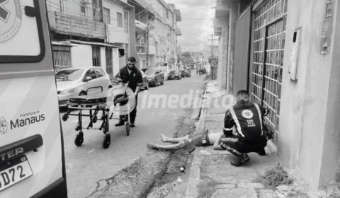 Homem é brutalmente espancado no bairro Santa Luzia