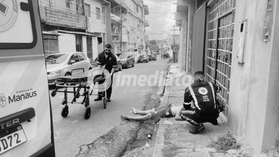 Homem é brutalmente espancado no bairro Santa Luzia