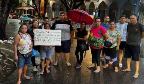 Ambulantes denunciam ameaças de remoção na Rua Ferreira Pena, no Centro de Manaus