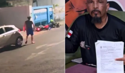 Motoboy atropelado no Parque 10 localiza motorista e realiza acordo amigável