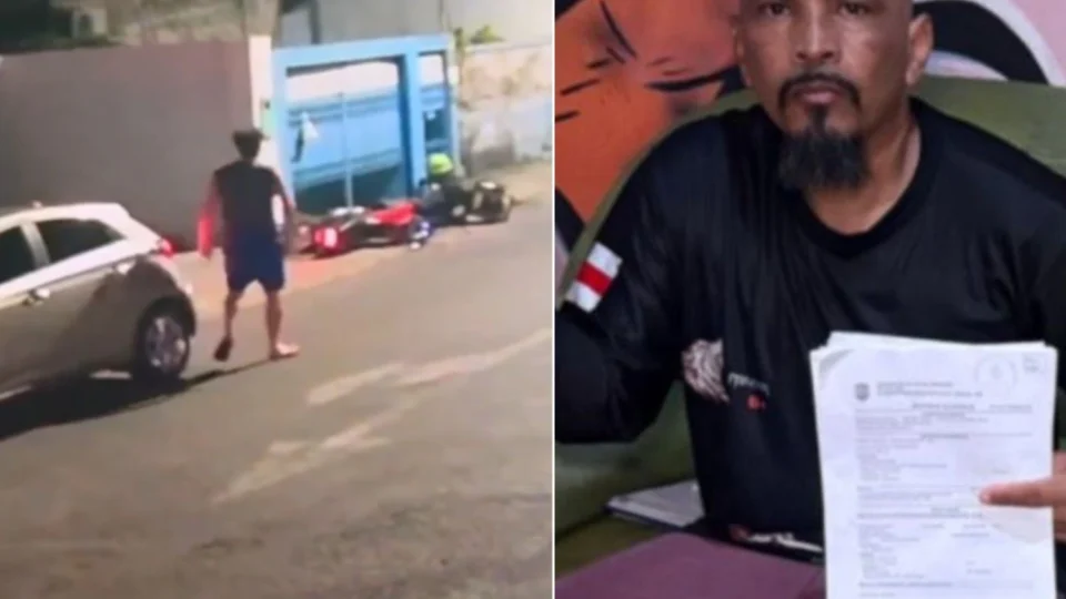 Motoboy atropelado no Parque 10 localiza motorista e realiza acordo amigável