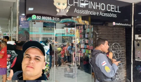 Comerciante é executado a tiros dentro de galeria na zona norte de Manaus; irmão e funcionário ficam feridos