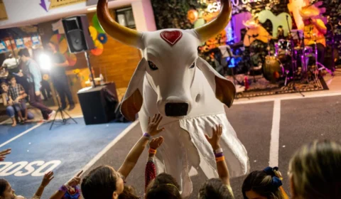 Arraial & boi bumbá: espaço cultural promove festa junina infantil com toques regionais