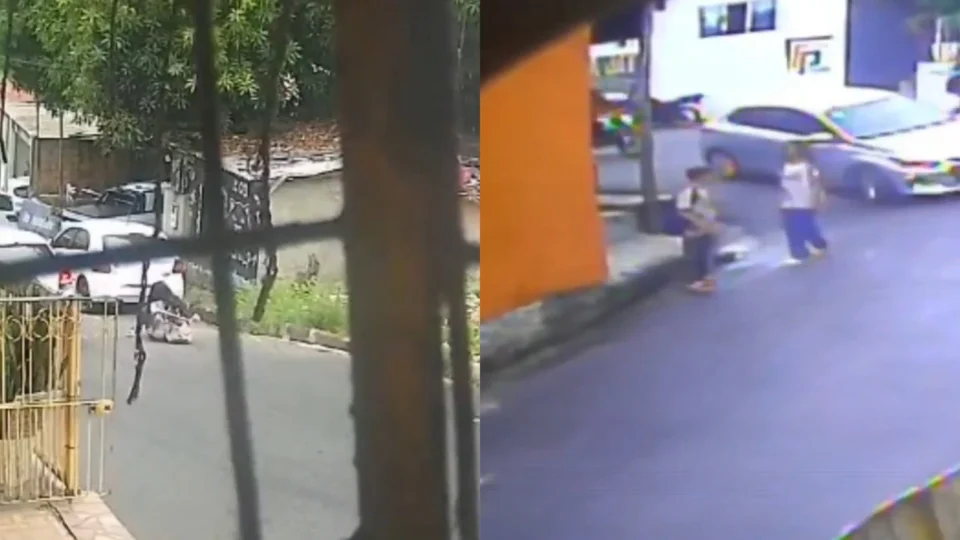 Vídeo: Brincadeira de mau gosto quase termina em tragédia no São Francisco