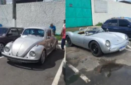 Exposição de carros antigos reúne apaixonados por veículos clássicos na Compensa
