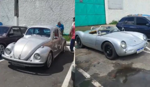 Exposição de carros antigos reúne apaixonados por veículos clássicos na Compensa