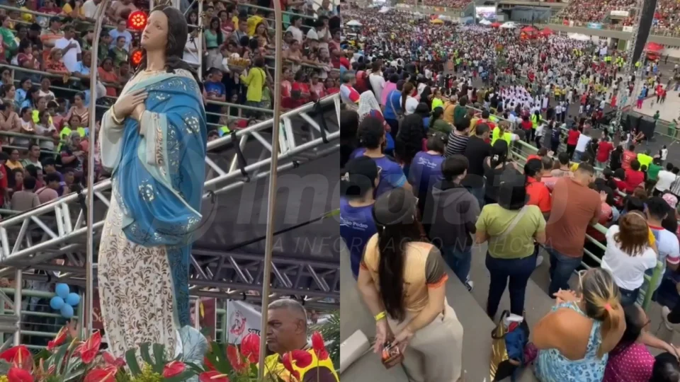 Fiéis lotam o Sambódromo para celebrar Pentecostes com o tema: ‘No Espírito Santo, Peregrinos da Esperança’