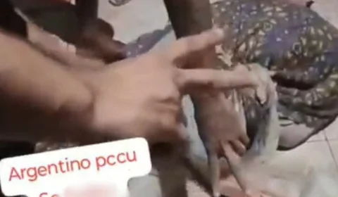 Vídeos: ‘Argentino’ é morto, esquartejado e queimado por facção criminosa no Jorge Teixeira