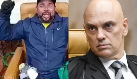 Moraes vota por condenar homem a 17 anos de prisão por sentar em sua cadeira durante manifestação do 8/1