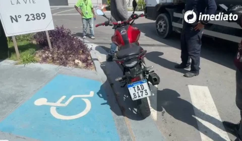 Motociclista é ferido em acidente com caminhão-pipa na Av. Constantino Nery em Manaus