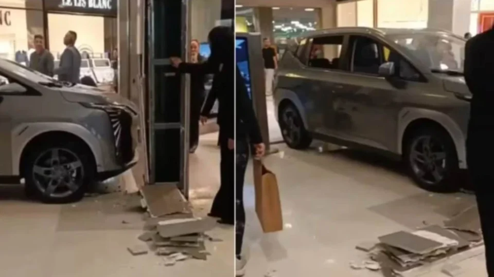 VEJA: Criança aciona carro elétrico de luxo e causa acidente em shopping de São Paulo