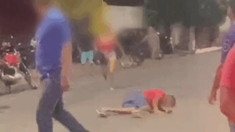 VEJA VÍDEO: briga termina com homem nocauteado e mulher jogada ao chão