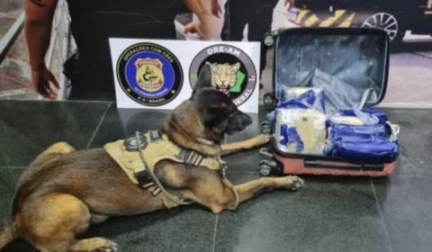 Passageira é presa com 9 kg de Skunk no Aeroporto de Manaus