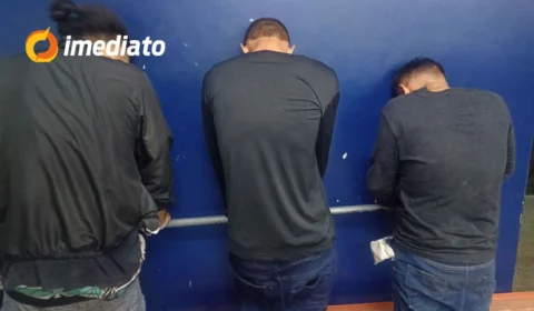 Trio é preso em flagrante após assaltar loja no bairro Alvorada