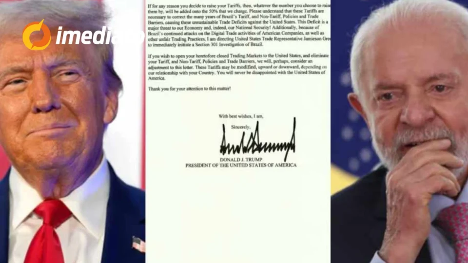 Trump impõe tarifa de 50% em resposta à ‘perseguição’ a Bolsonaro