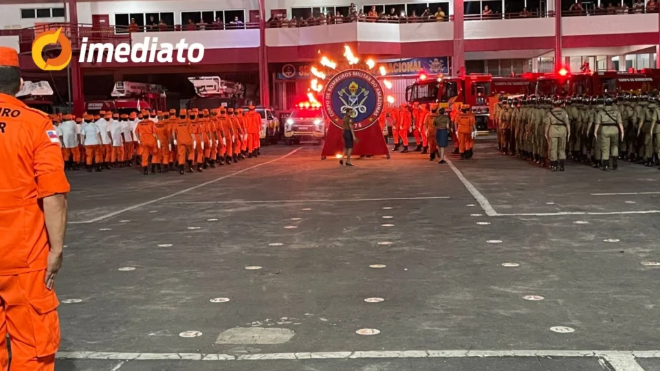 CBMAM celebra 149 anos com homenagens e ritos militares em solenidade marcada pela tradição