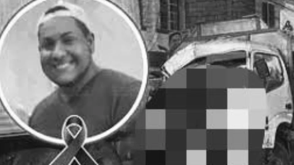 IMAGEM CHOCANTE: Homem é partido ao meio após ser atropelado por caminhão