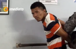 Suspeito de roubo é capturado por populares e preso após tentativa de fuga no Centro de Manaus