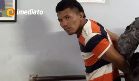 Suspeito de roubo é capturado por populares e preso após tentativa de fuga no Centro de Manaus