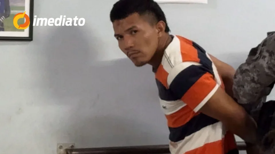 Suspeito de roubo é capturado por populares e preso após tentativa de fuga no Centro de Manaus