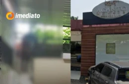 IMAGEM FORTE: Homem morre eletrocutado após invadir loja durante tentativa de furto