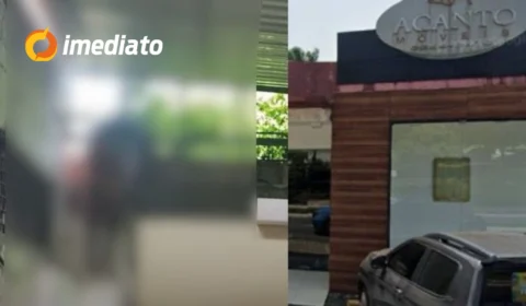 IMAGEM FORTE: Homem morre eletrocutado após invadir loja durante tentativa de furto