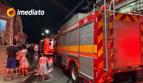 Incêndio atinge residência no bairro São José 3; ninguém ficou ferido