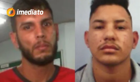 Polícia divulga imagens de dois homens procurados por crimes de furtos e assaltos em Manaus