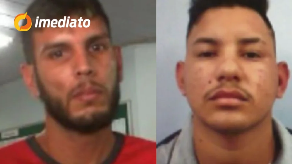 Polícia divulga imagens de dois homens procurados por crimes de furtos e assaltos em Manaus