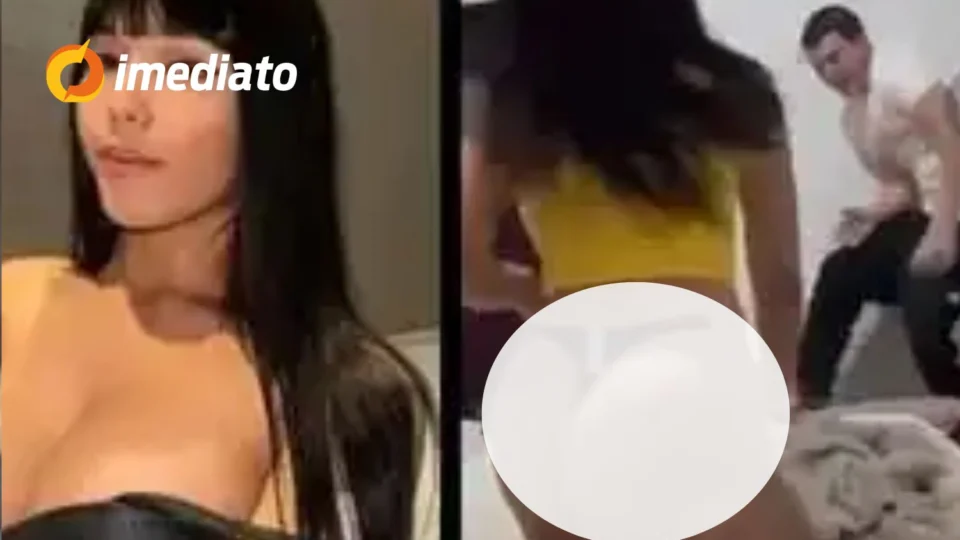 IMAGEM FORTE: Influenciadora trans ‘Ninfa Japa’ gera polêmica ao divulgar vídeo agredindo o namorado