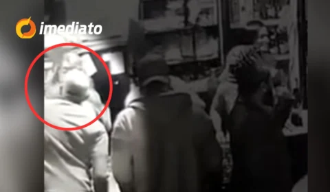 IMAGEM FORTE: mulher é assassinada com facada no peito pelo ex-marido durante festa