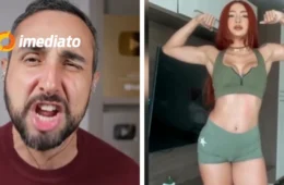 VÍDEO: Influenciador fitness acusa Ruivinha de Marte de usar anabolizantes e amazonense nega: ‘Me dediquei’