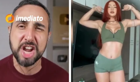 VÍDEO: Influenciador fitness acusa Ruivinha de Marte de usar anabolizantes e amazonense nega: ‘Me dediquei’