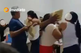VEJA VÍDEO: Mulher agride servidores após ter benefício do Bolsa Família bloqueado por falta de atualização no Cadastro