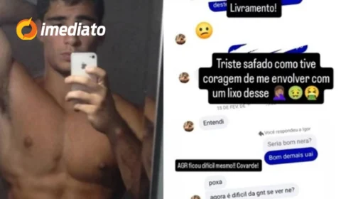 VEJA FOTO: Mulher trans expõe relação com homem que desferiu 60 socos na namorada dentro de elevador