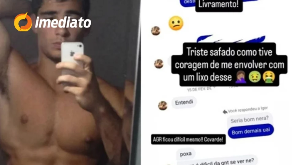 VEJA FOTO: Mulher trans expõe relação com homem que desferiu 60 socos na namorada dentro de elevador