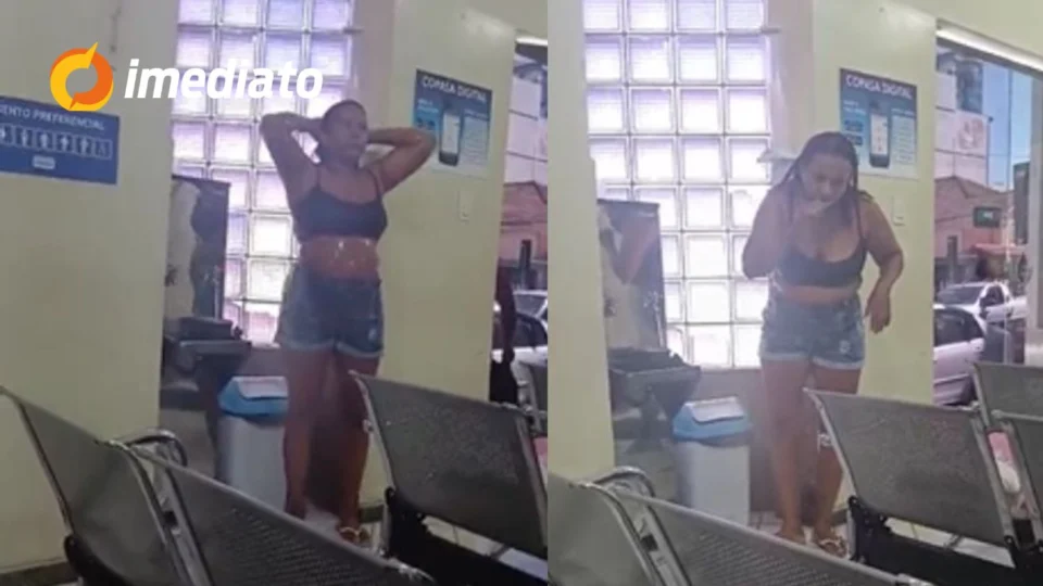 VEJA VÍDEO: Mulher toma banho em bebedouro de empresa de abastecimento após ficar três dias sem água em casa